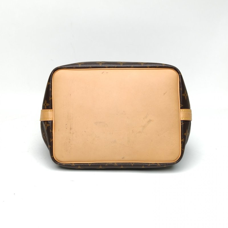LOUIS VUITTON NOÉ水桶包Petit中號老花PVC金扣2007肩背包-4