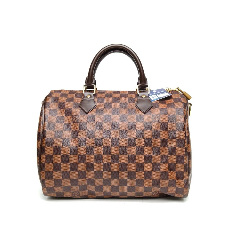 LOUIS VUITTON Sp30配肩帶棕色棋盤格PVC2013肩背包-2