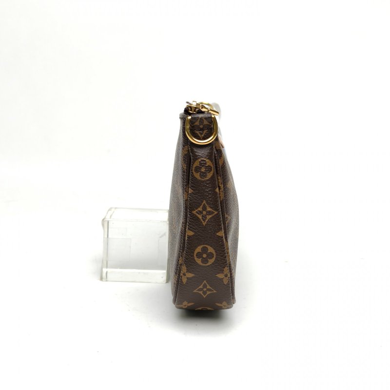 LOUIS VUITTON MultiPochetteAccessoires五合一綠肩帶老花PVC肩背包-3
