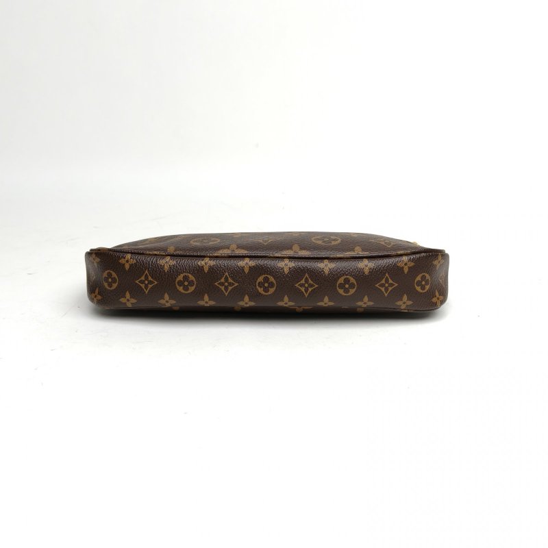 LOUIS VUITTON MultiPochetteAccessoires五合一綠肩帶老花PVC肩背包-4