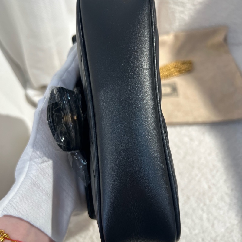 Gucci GGmarmont系列 馬蒙黑色mini 新款-5