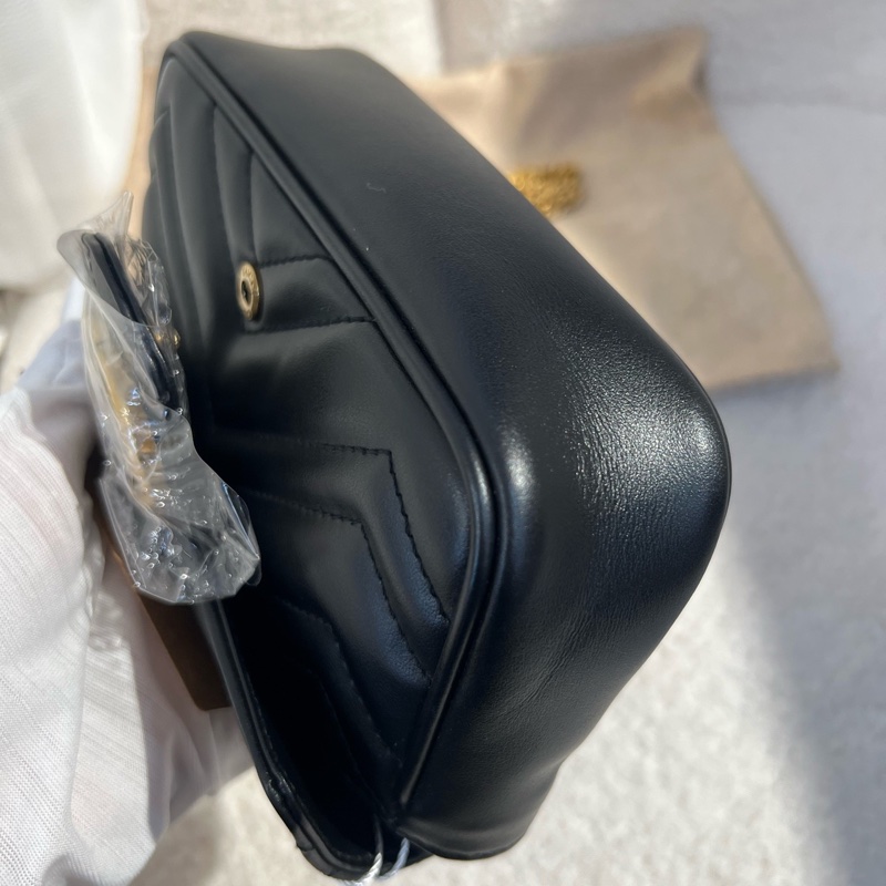 Gucci GGmarmont系列 馬蒙黑色mini 新款-6