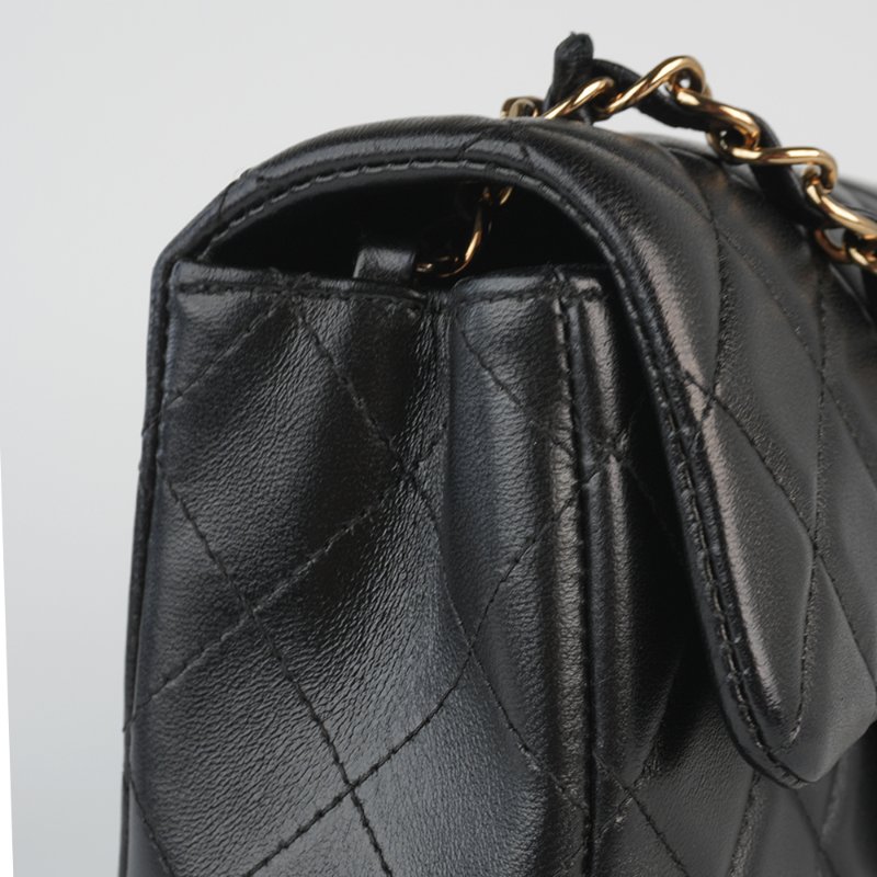 KESH 凱仕國際精品【小尺寸、大經典】CHANEL Classic Flap Mini 20｜香奈兒 CF 黑金鏈條包｜黑色金扣｜2024 晶片款｜熱門規格-13