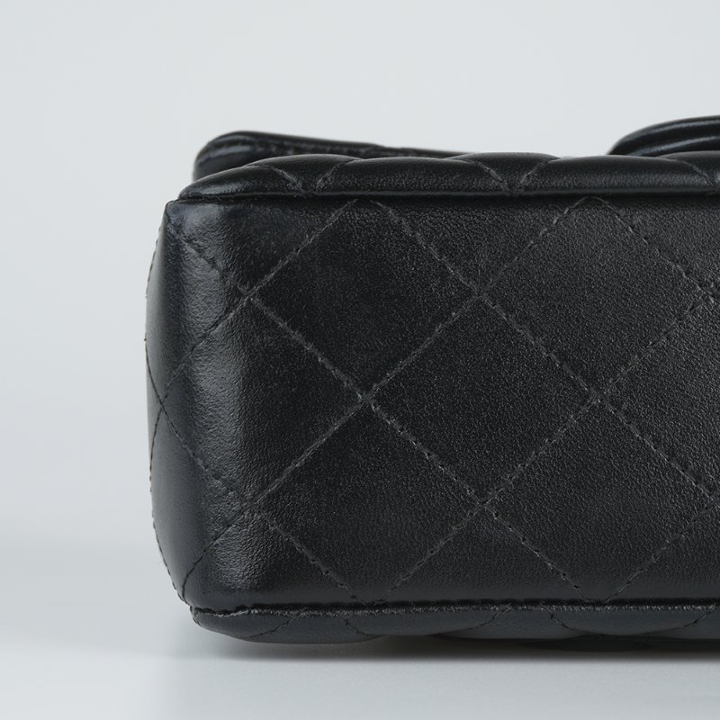 KESH 凱仕國際精品【小尺寸、大經典】CHANEL Classic Flap Mini 20｜香奈兒 CF 黑金鏈條包｜黑色金扣｜2024 晶片款｜熱門規格-15