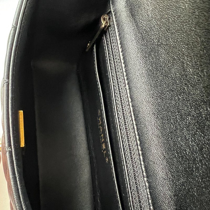 KESH 凱仕國際精品【小尺寸、大經典】CHANEL Classic Flap Mini 20｜香奈兒 CF 黑金鏈條包｜黑色金扣｜2024 晶片款｜熱門規格-19