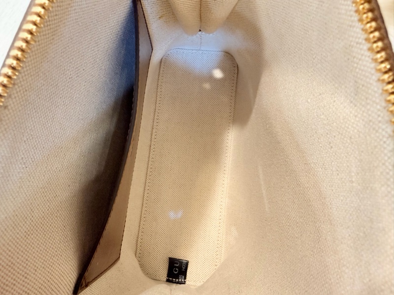 Gucci pvc1955咖啡色貝殼包-8