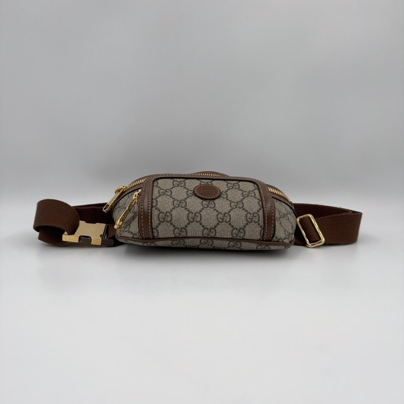 GUCCI 原花滿版LOGO腰包682933-5
