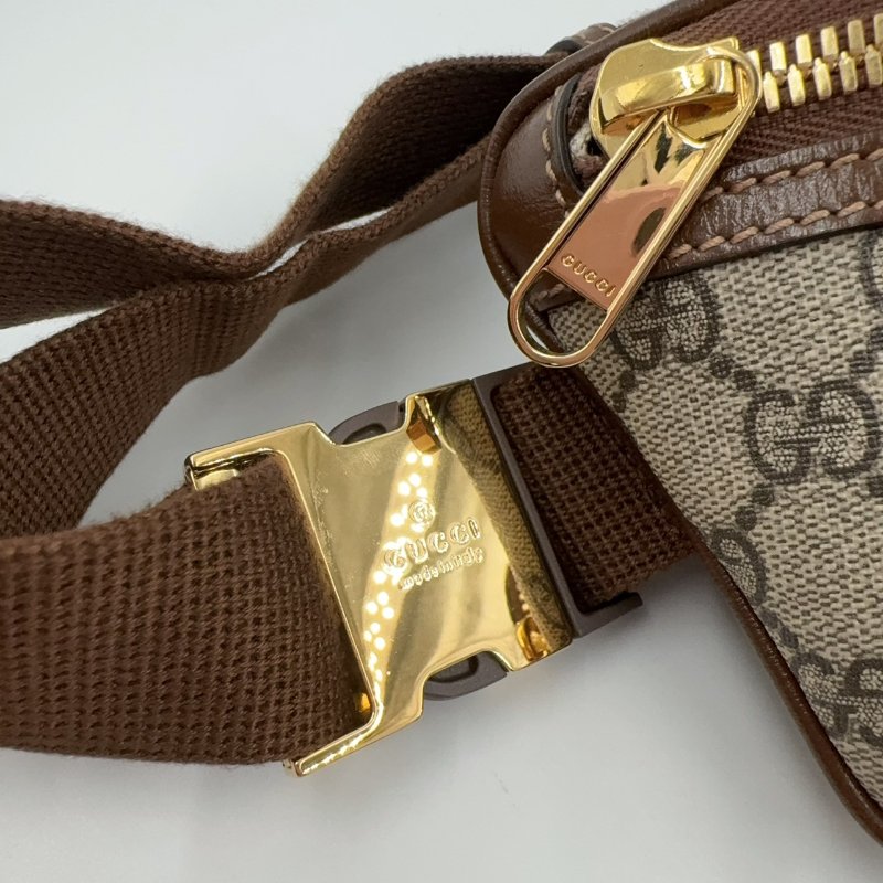 GUCCI 原花滿版LOGO腰包682933-11
