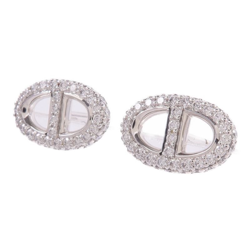 HERMES 18K白金Farandole Earrings鑽石耳環-1