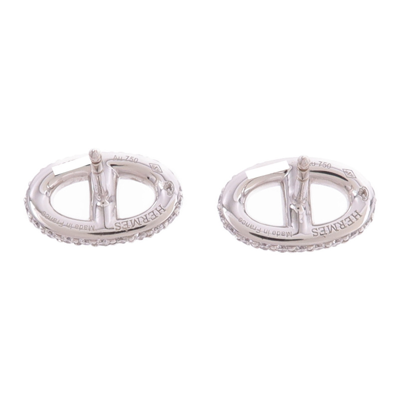 HERMES 18K白金Farandole Earrings鑽石耳環-2