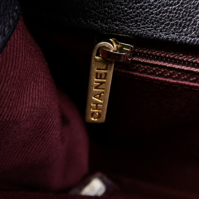 CHANEL 牛皮皮革Chain Shoulder Bag鏈帶肩背袋-15