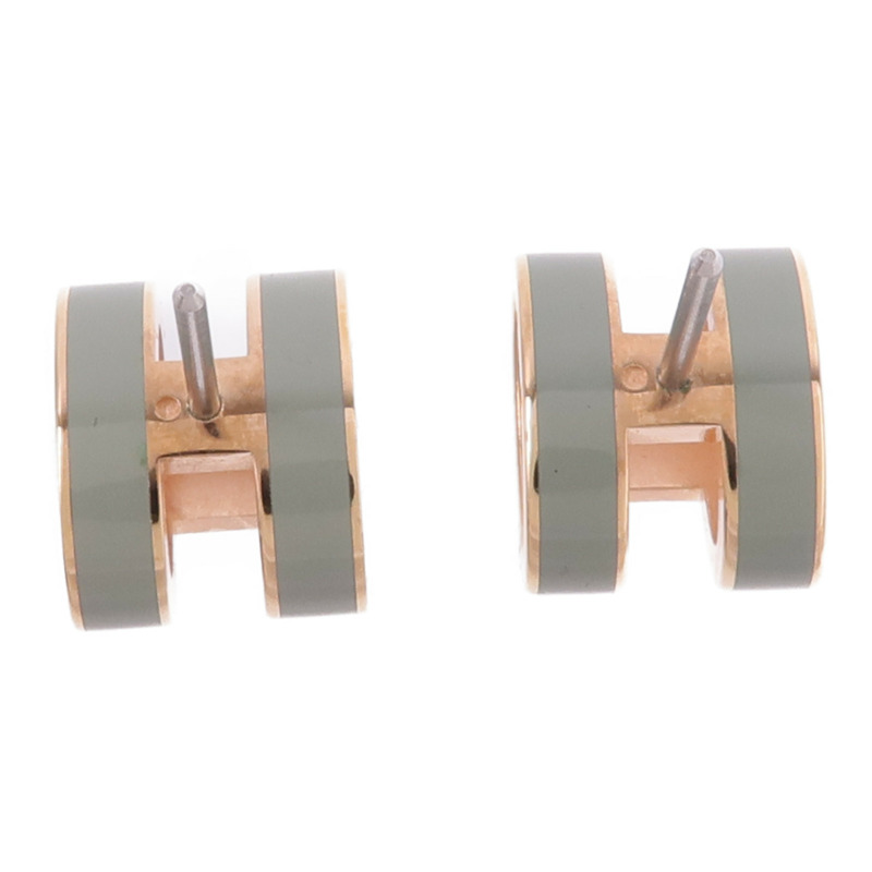 HERMES 金屬Pop H Earrings耳環-2