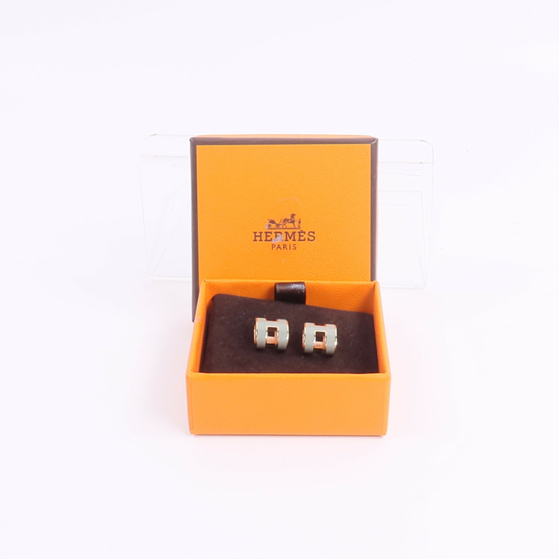 HERMES 金屬Pop H Earrings耳環-5