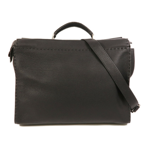 FENDI 牛皮皮革Peekaboo XL手挽肩背兩用袋