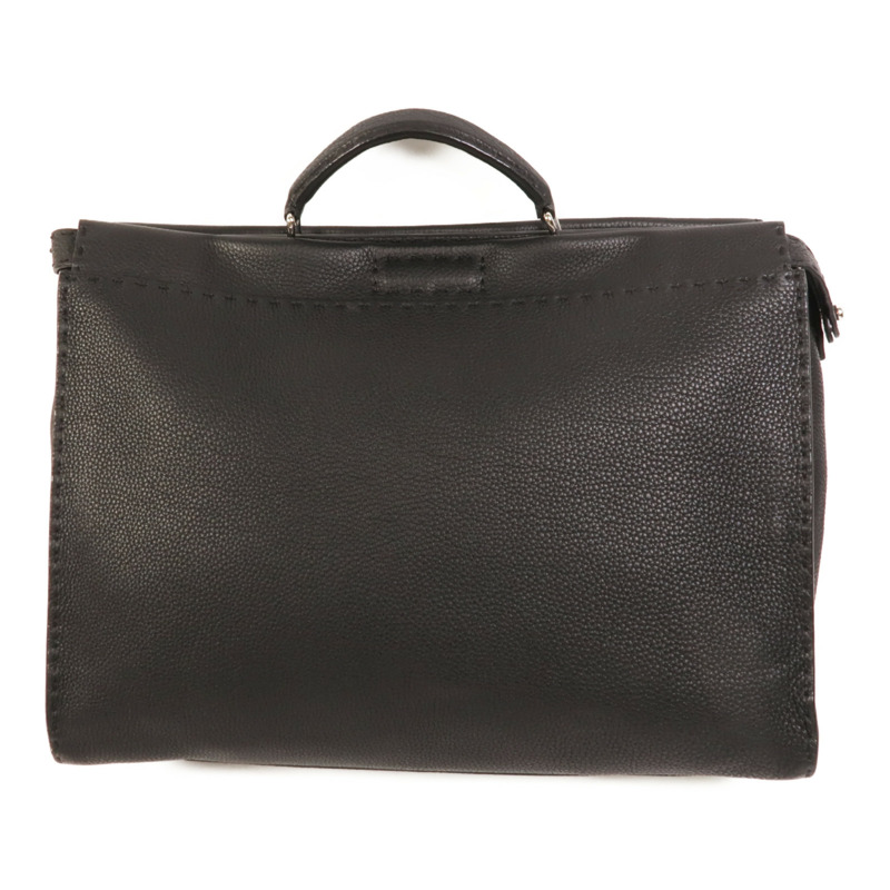 FENDI 牛皮皮革Peekaboo XL手挽肩背兩用袋-1