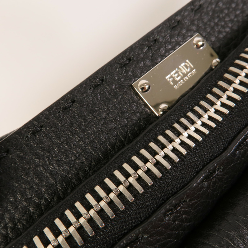 FENDI 牛皮皮革Peekaboo XL手挽肩背兩用袋-8