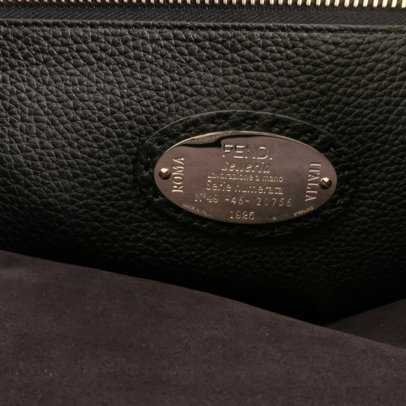 FENDI 牛皮皮革Peekaboo XL手挽肩背兩用袋-9