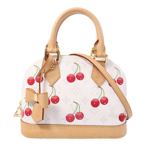 LOUIS VUITTON Monogram Cherry LVxTM Alma BB手挽肩背兩用袋