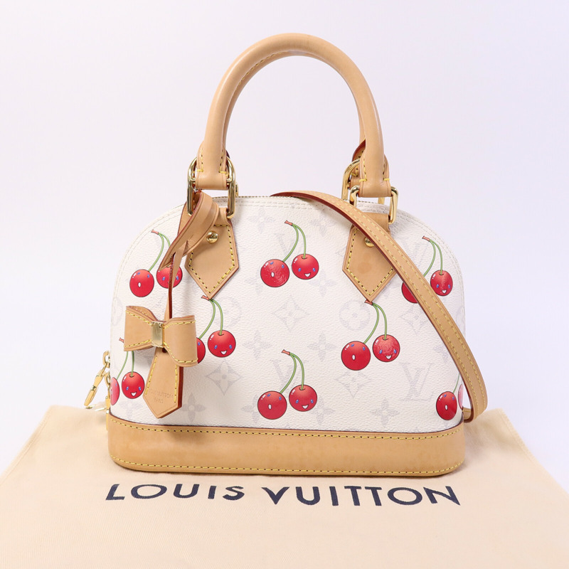 LOUIS VUITTON Monogram Cherry LVxTM Alma BB手挽肩背兩用袋-7