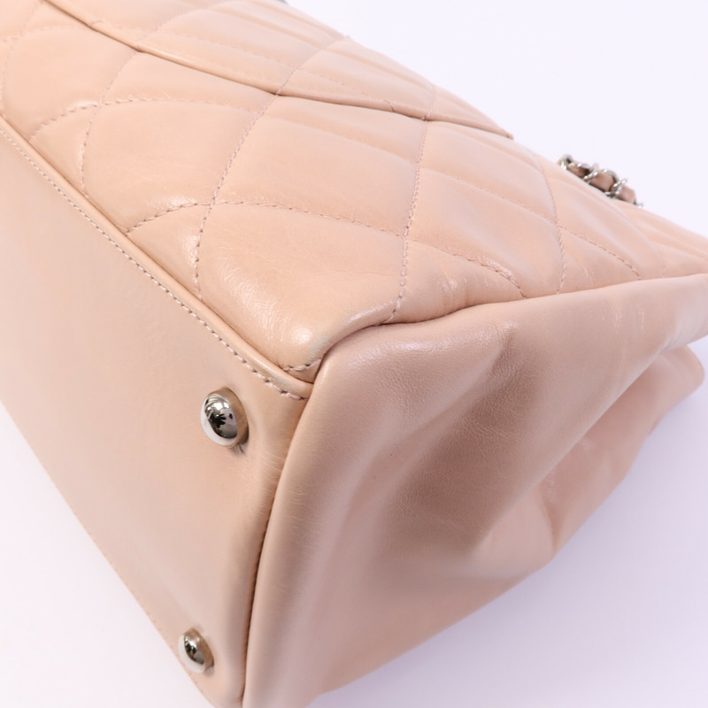 CHANEL 羊皮皮革Chain Shoulder Bag鏈帶肩背袋-13
