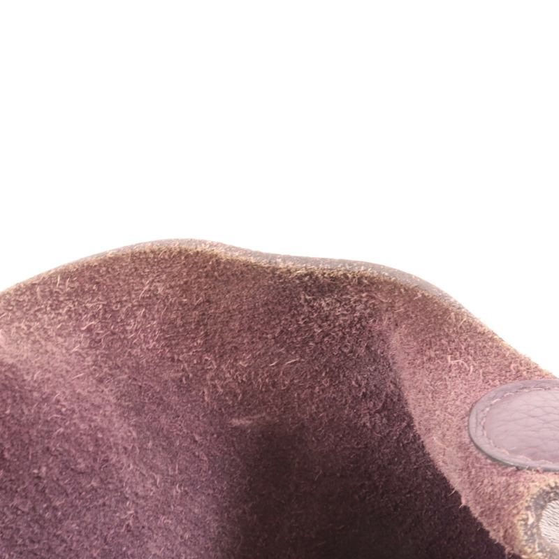 HERMES Clemence皮革Picotin MM手挽袋Raisin-14