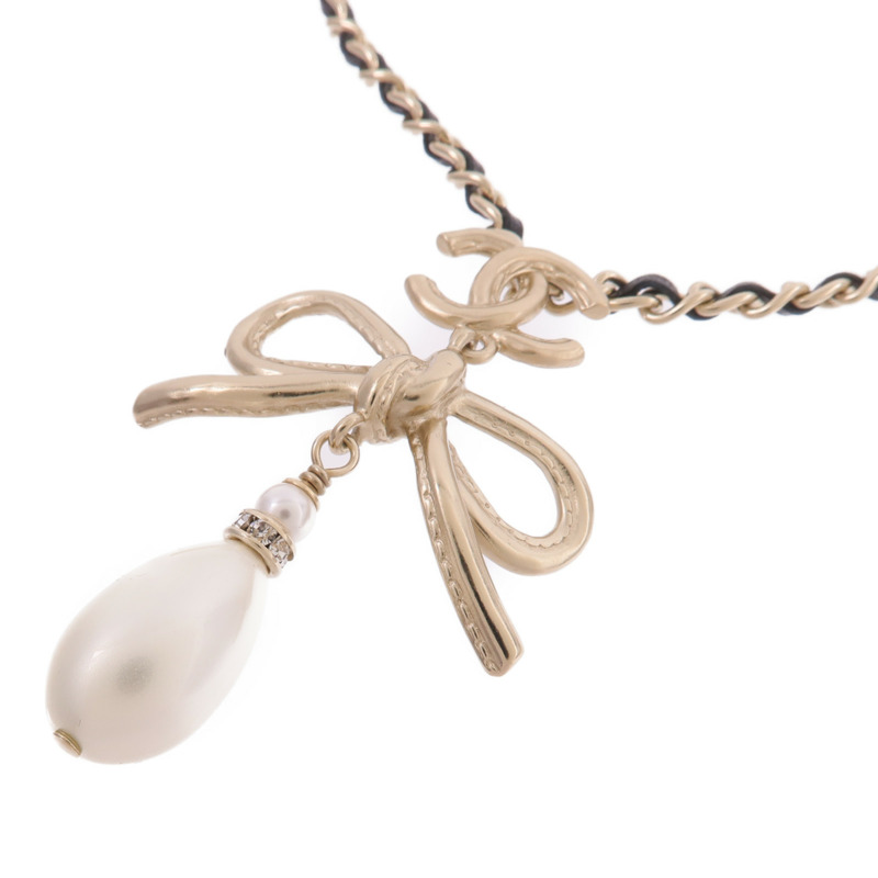 CHANEL PVC/金屬/皮革Necklace項鍊-2