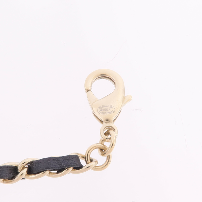 CHANEL PVC/金屬/皮革Necklace項鍊-6