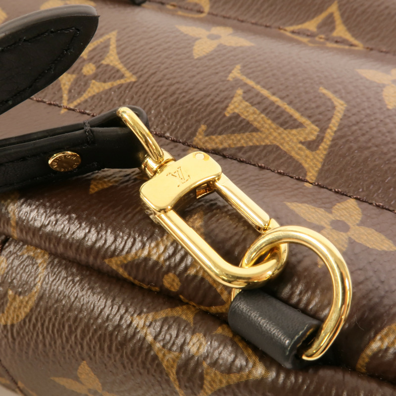 LOUIS VUITTON Monogram Palm Springs Mini金扣背包-6
