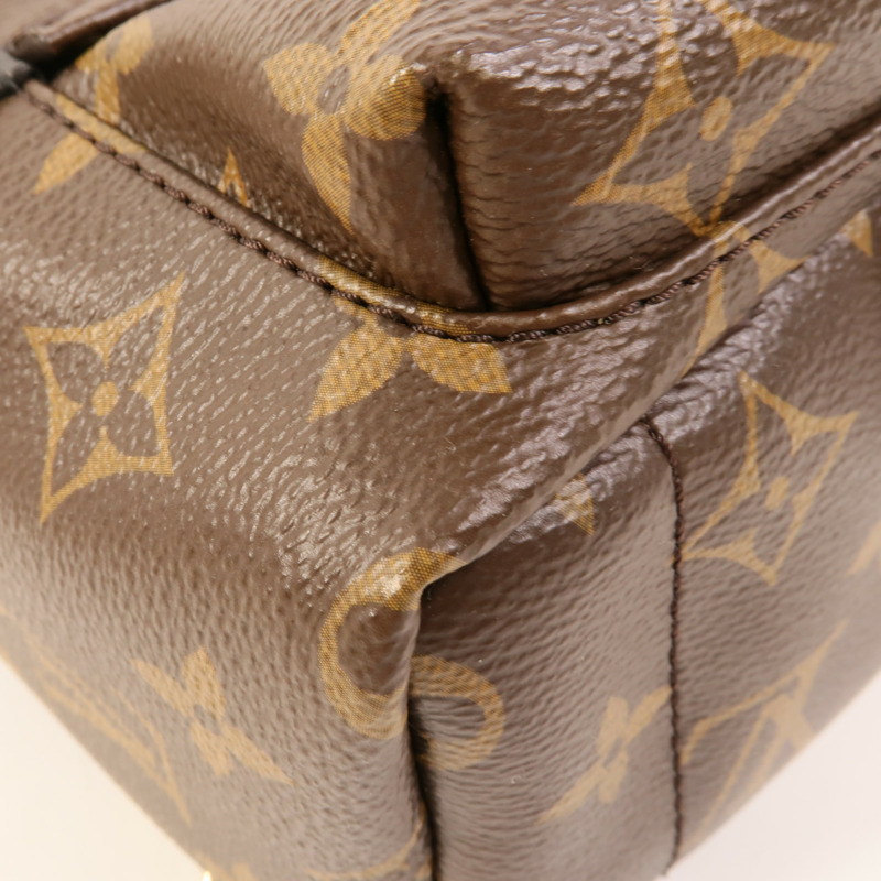 LOUIS VUITTON Monogram Palm Springs Mini金扣背包-10
