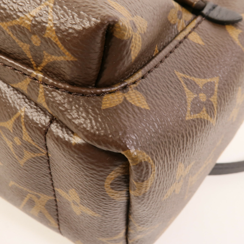 LOUIS VUITTON Monogram Palm Springs Mini金扣背包-11