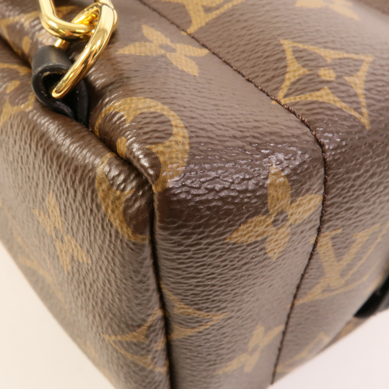 LOUIS VUITTON Monogram Palm Springs Mini金扣背包-12