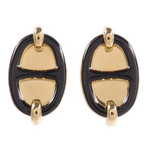 HERMES 金屬Mini Maillon Earrings耳環