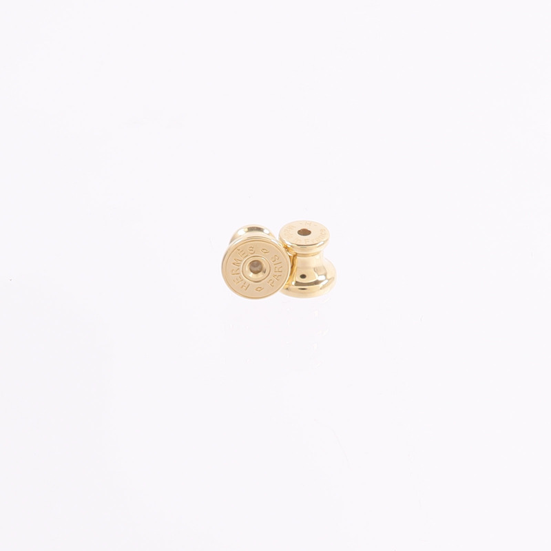 HERMES 金屬Mini Maillon Earrings耳環-4