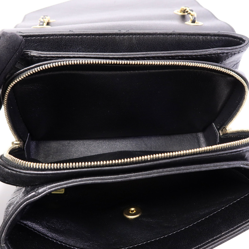 CHANEL 牛皮皮革Chain Shoulder Bag鏈帶肩背袋-4