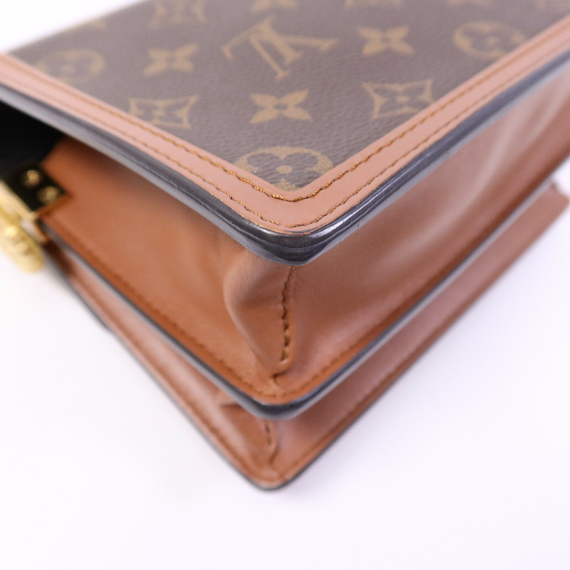 LOUIS VUITTON Monogram Reverse Mini Dauphine肩背袋-12