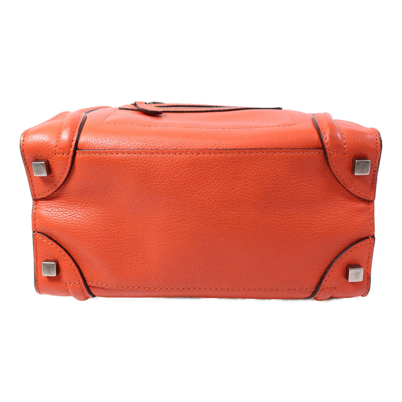 CELINE 牛皮皮革Micro Luggage手挽袋-3