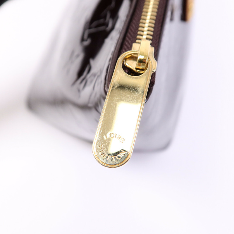 LOUIS VUITTON Monogram Vernis Bellevue PM手挽袋-6