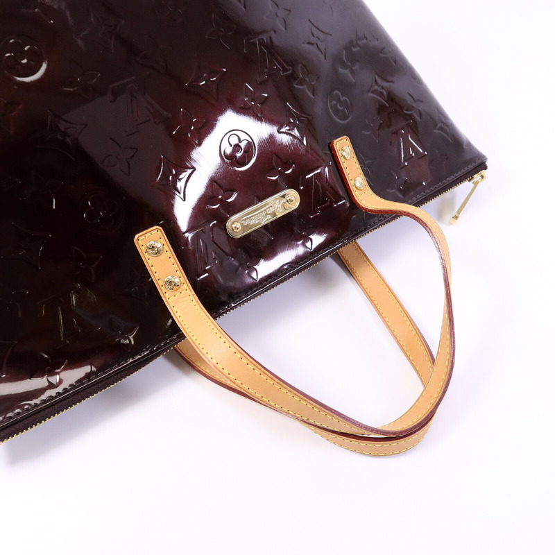 LOUIS VUITTON Monogram Vernis Bellevue PM手挽袋-8