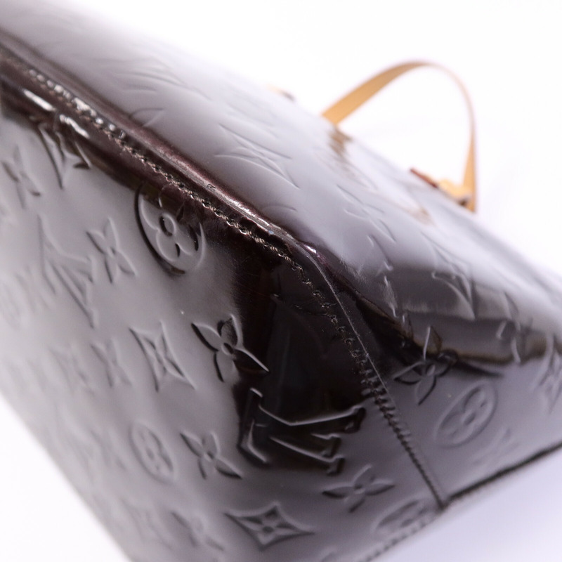 LOUIS VUITTON Monogram Vernis Bellevue PM手挽袋-11