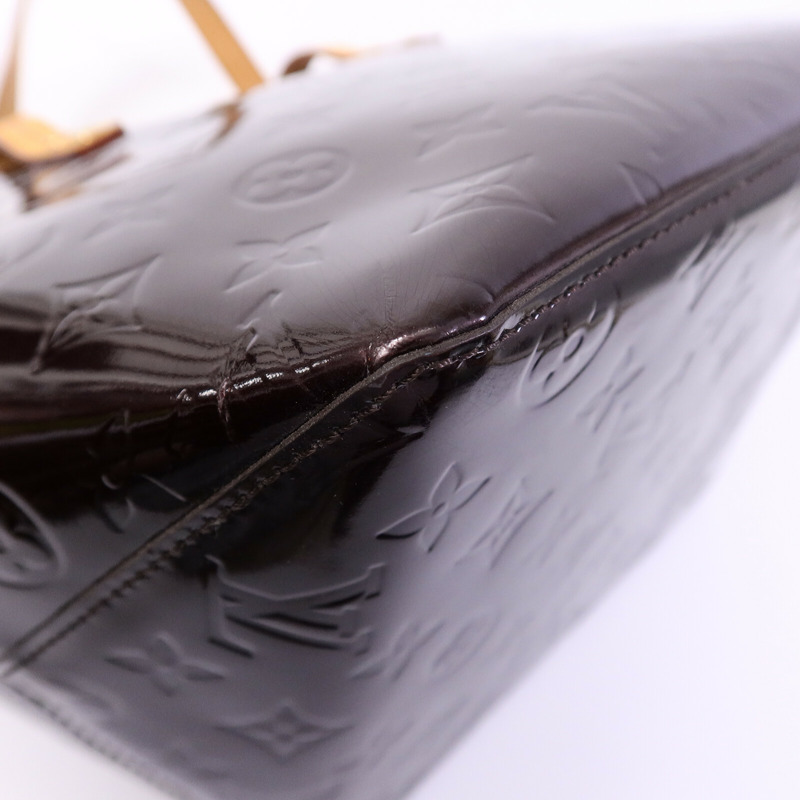 LOUIS VUITTON Monogram Vernis Bellevue PM手挽袋-12