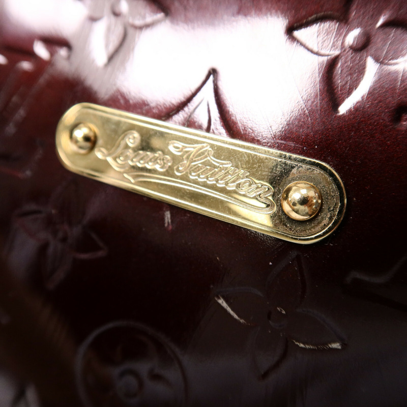 LOUIS VUITTON Monogram Vernis Bellevue PM手挽袋-13