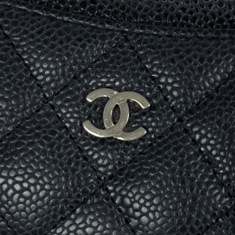 CHANEL CC 荔枝皮 卡包-1