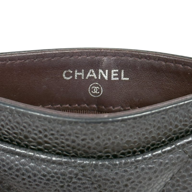 CHANEL CC 荔枝皮 卡包-12