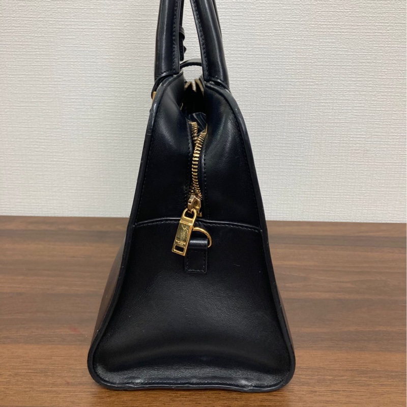 YSL Cabas 黑色手提肩背包-6