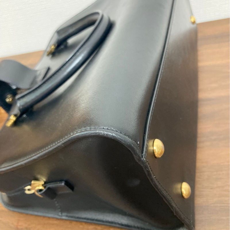 YSL Cabas 黑色手提肩背包-14