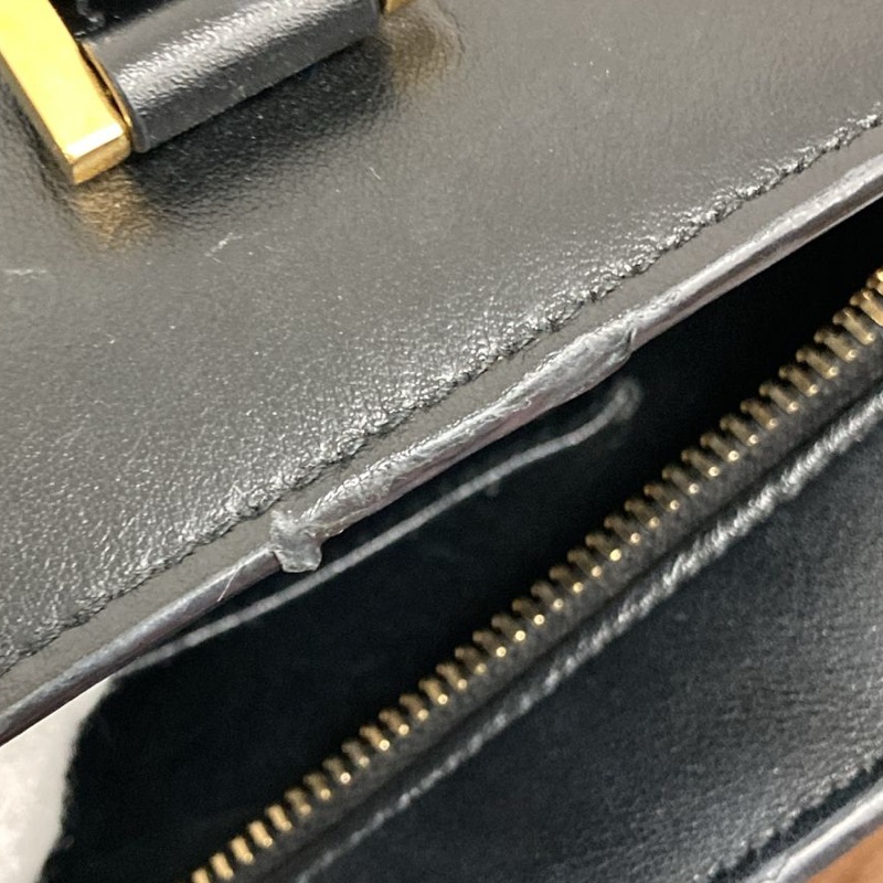 YSL Cabas 黑色手提肩背包-21