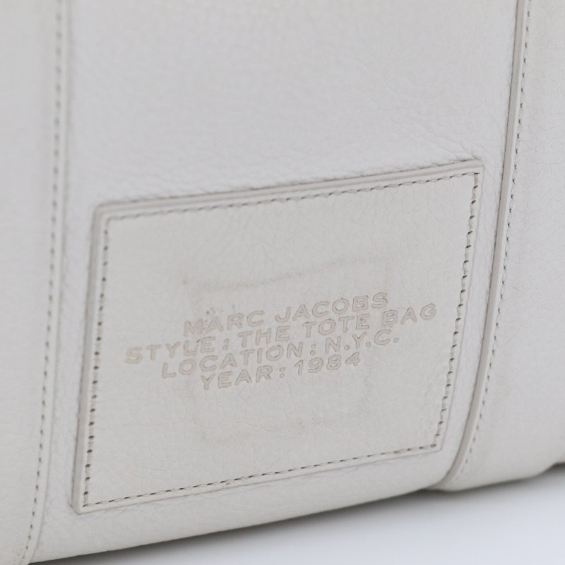 Marc Jacobs BookTote 灰白色 托特包 手提包 單肩包-6