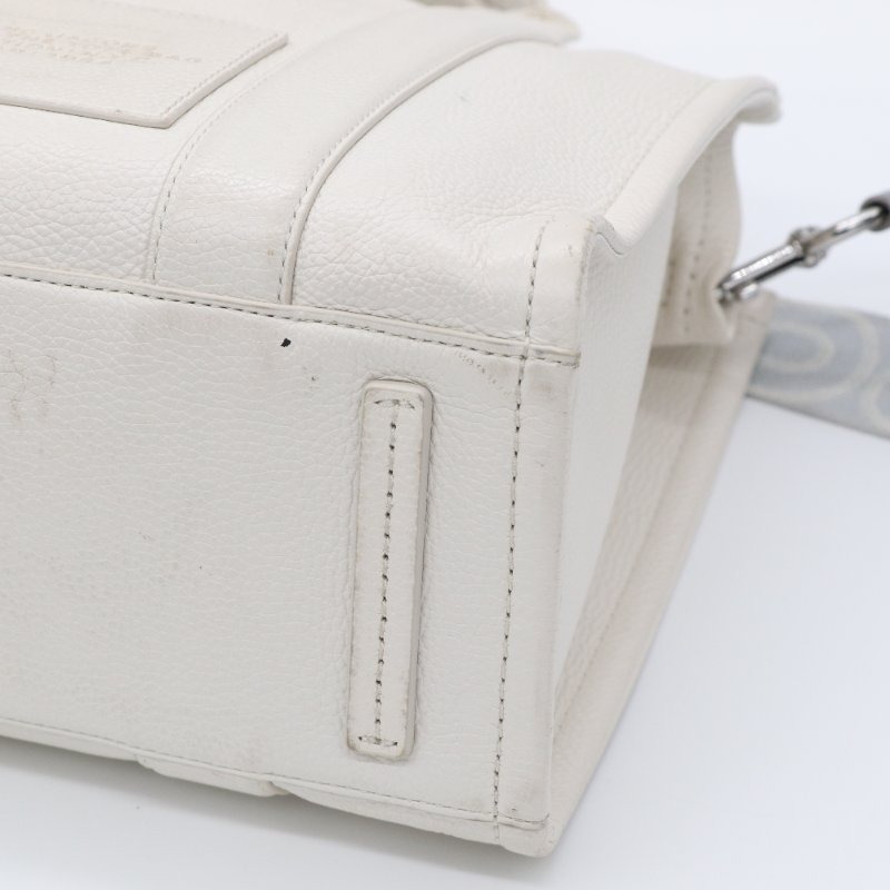 Marc Jacobs BookTote 灰白色 托特包 手提包 單肩包-7
