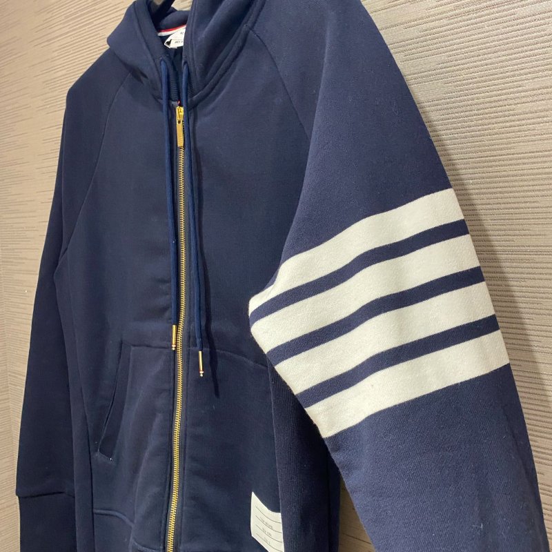 💎Han's house精品服飾💎 Thom Browne TB 4槓 衛衣 連帽 外套  原價30300-3