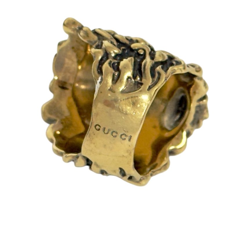 GUCCI 獅王 戒指-8